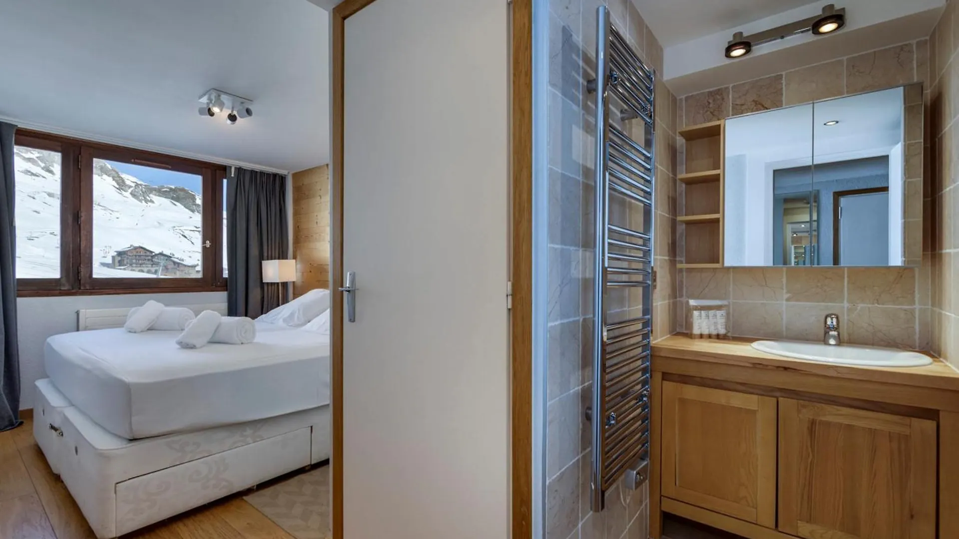 Superbe Appartement Au Coeur De Tignes, 4 Pieces, 6 Personnes, Pieds Des Pistes, Balcon, Wifi Inclus - Fr-1-641-46 Franciaország