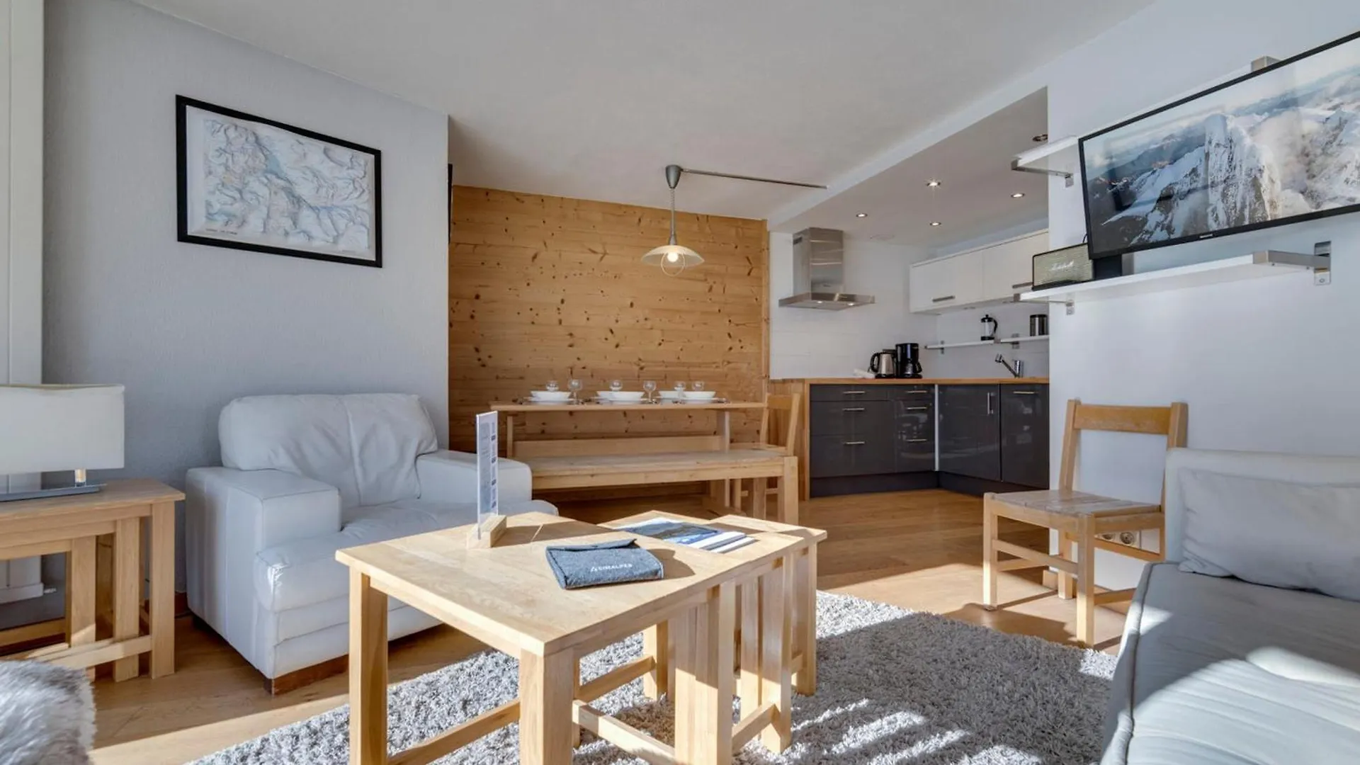 Superbe Appartement Au Coeur De Tignes, 4 Pieces, 6 Personnes, Pieds Des Pistes, Balcon, Wifi Inclus - Fr-1-641-46 Apartman Tignes